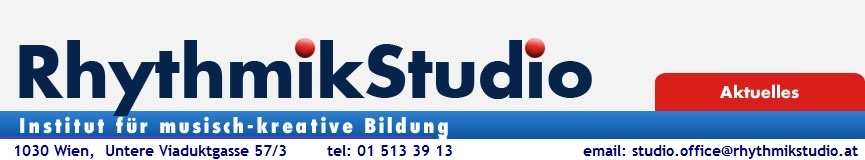 RhythmikStudio - Institut f&uuml;r musisch-kreative Bildung